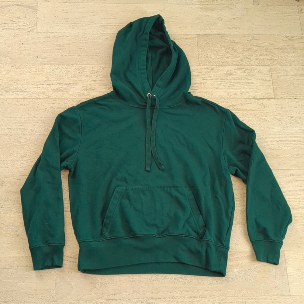 Gap Dark Green Hoodie Women's Size Small